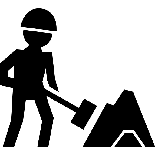 worker-of-construction-working-with-a-shovel-beside-material-pile